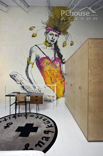 新潮艺术公寓设计 空间大秀最炫背景墙