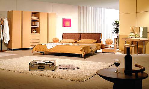 卧室的装潢其实是最不能繁杂装饰的，越简单才越舒适。但又要彰显奢华之感，用低调优雅的瓷砖来装饰最合适不过