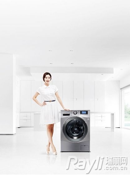 LG的12KG大容量洗衣机