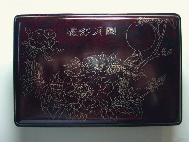 红木嵌银漆器,传统,工艺,特色,潍坊